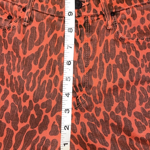 Mother High Waisted Looker Ankle Fray Jeans 27 - Picture 11 of 12